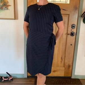 Vintage Diane Von Furstenberg Faux Wrap Dress size 6